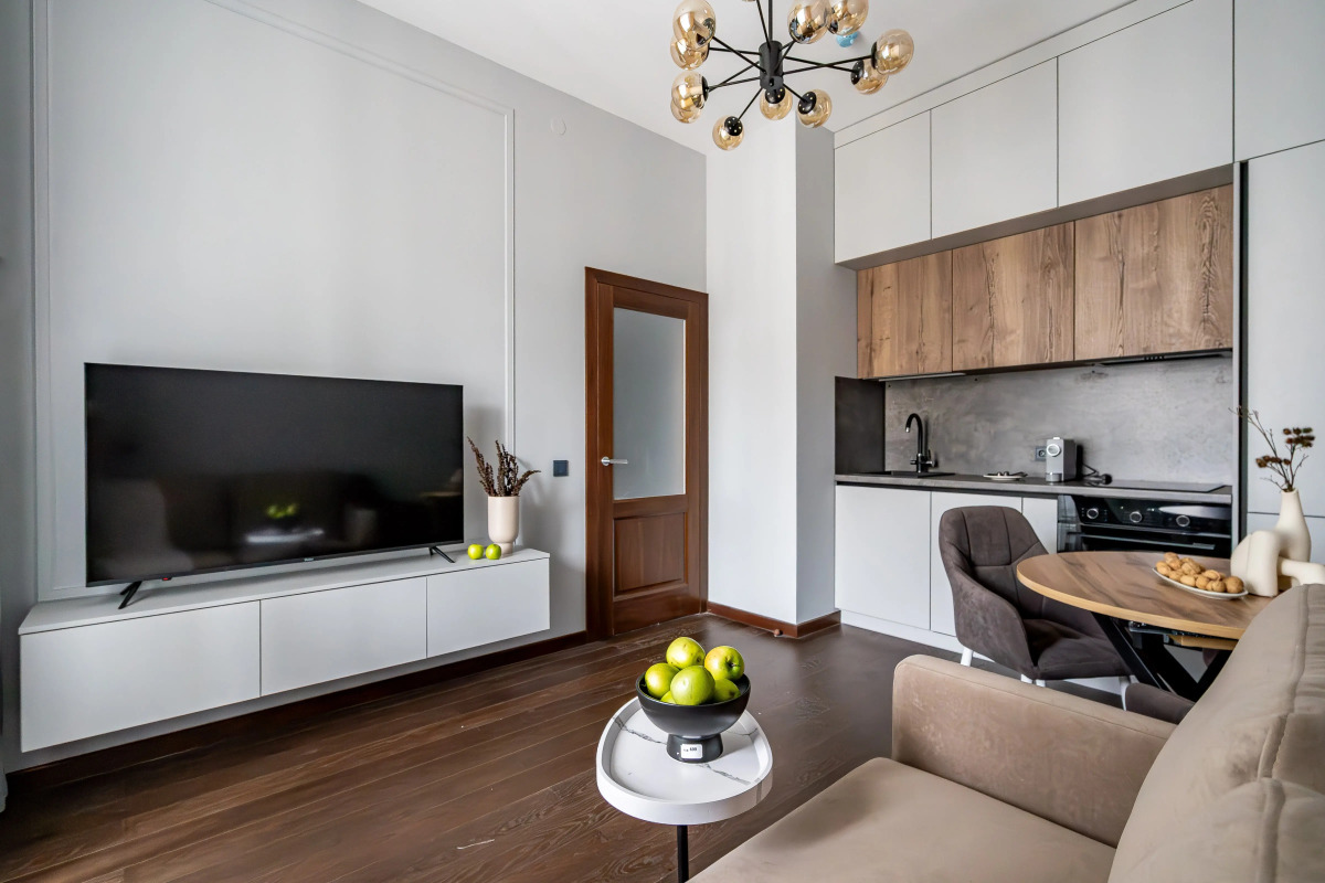 Квартира Nut на Манчестерской Satin home