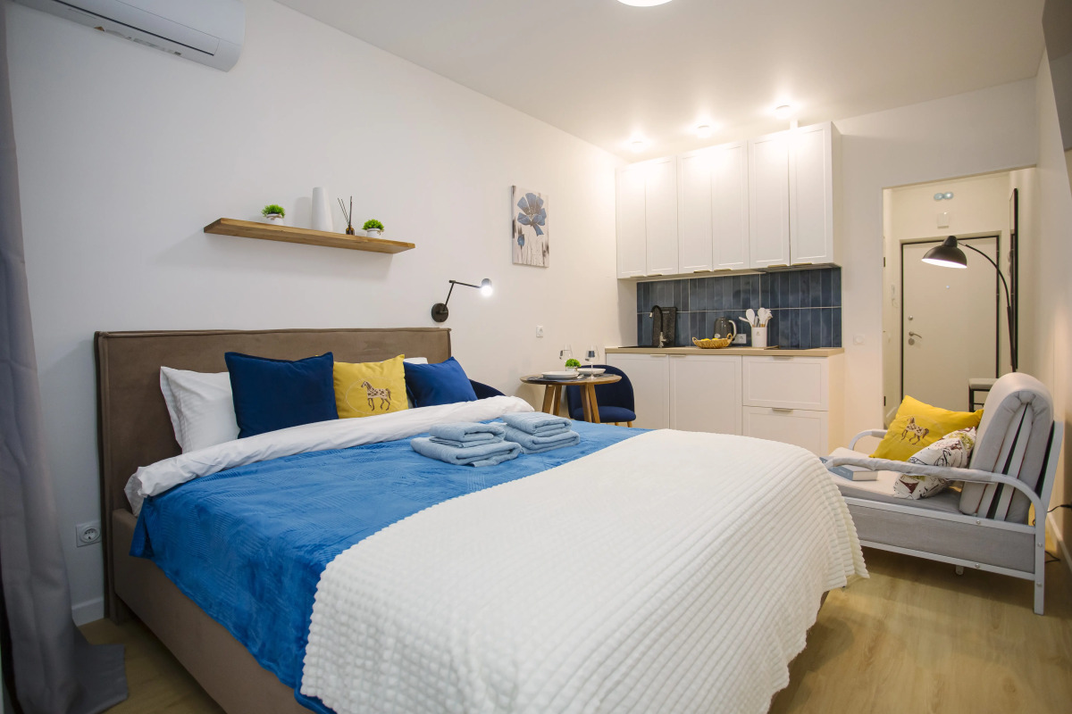 Апартаменты Сердце Ярославля Лазурь 4