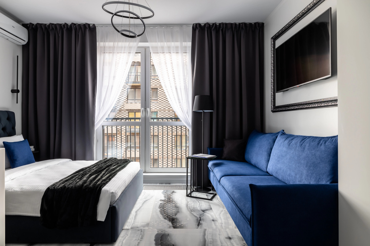 Апартаменты River На Набережной С Видом На Сити