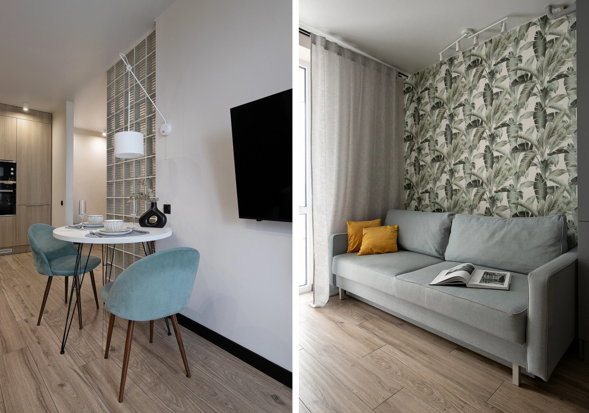 Апартаменты улучшенные в новом доме с качелей