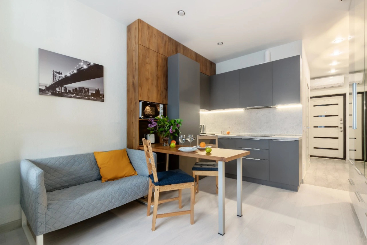 Апартаменты Дом у Дона Студия с видом на Дон (23 этаж)