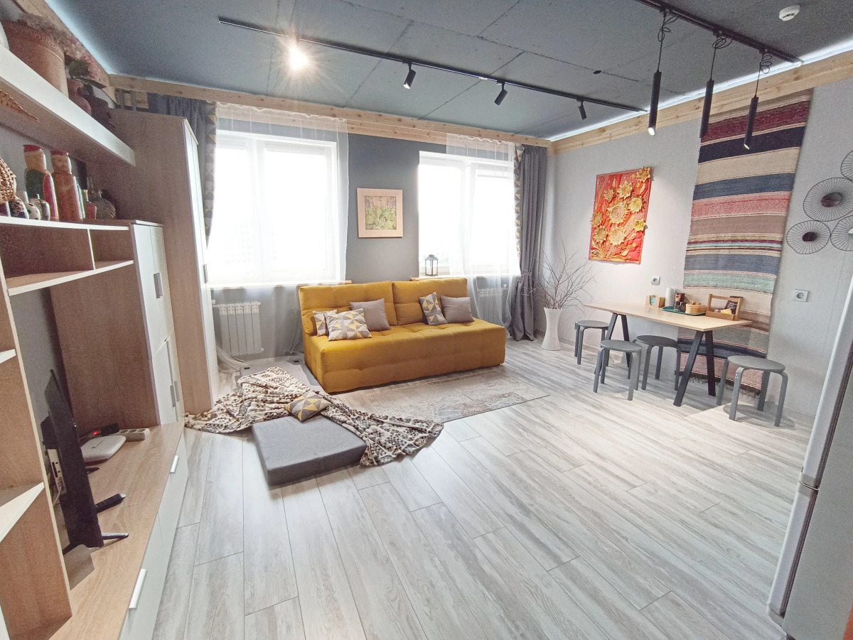 Квартира Уютная студия в ЖР Лесная поляна