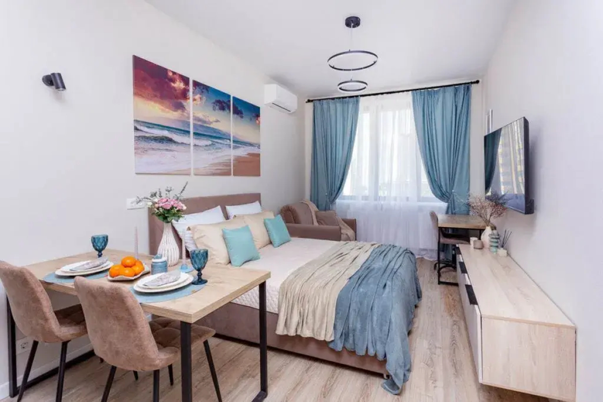 Квартира Студия ТутУют в ЖК Афи Тауэр