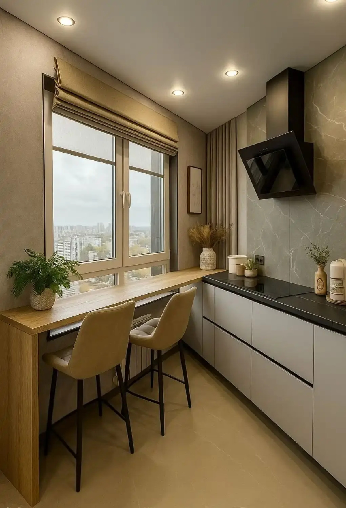 Квартира Стильная комфорт-класса с видом на водохранилище