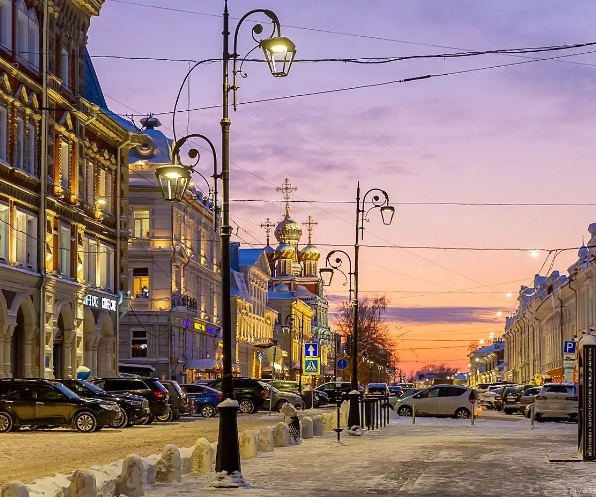 Квартира Видовая студия на улице Рождественской