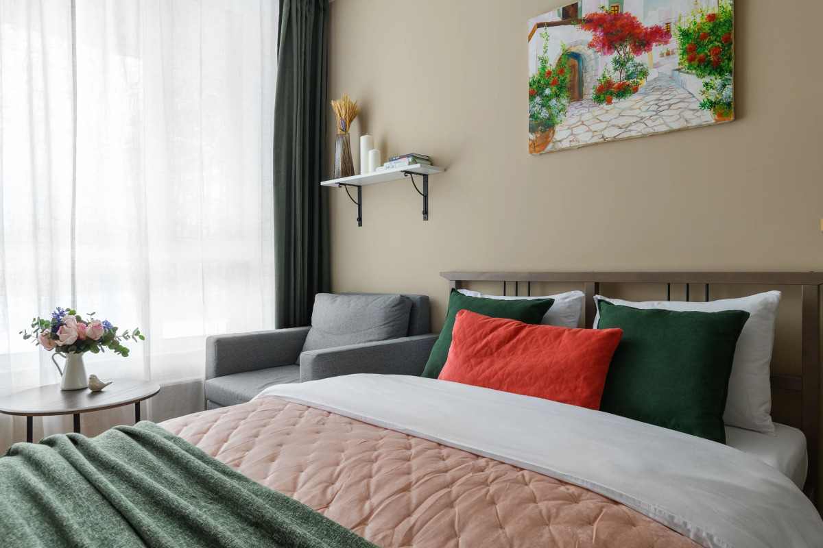 Апартаменты Уютная студия в Зеленогорске среди сосен