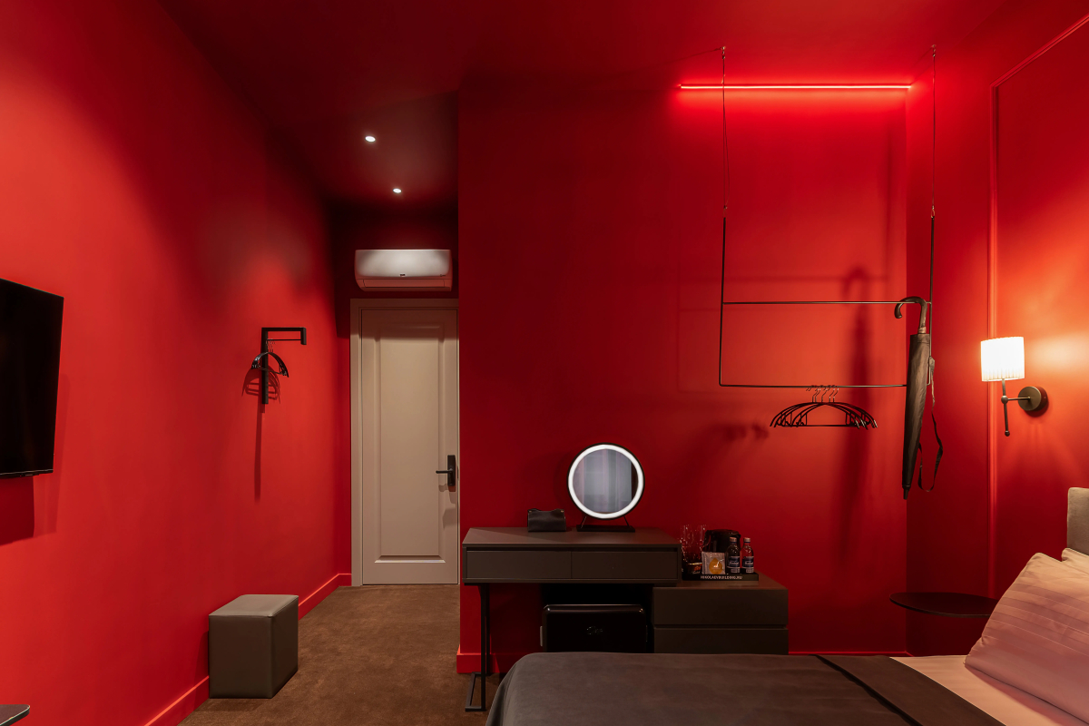 Апартаменты Red room в NikolaevBuilding