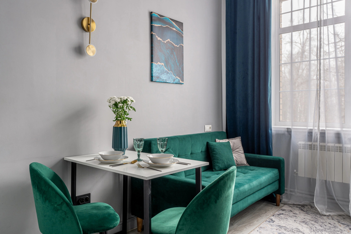 Квартира Студия Emerald Room у МЦД Вешняки