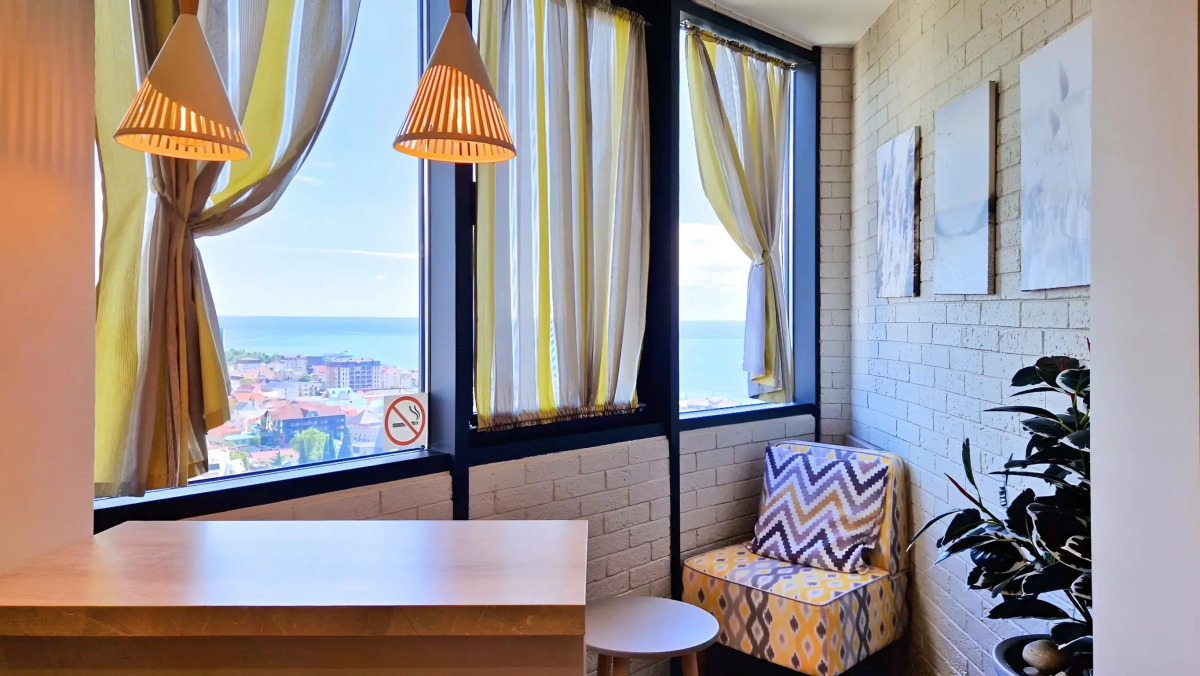 Квартира двухкомнатная с панорамным видом