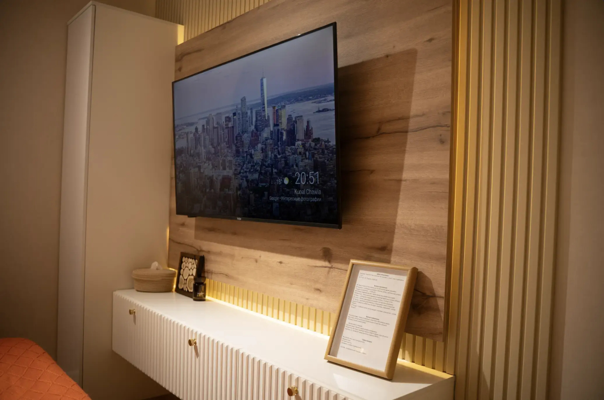 Квартира Студия с Дизайнерским Ремонтом в Центре