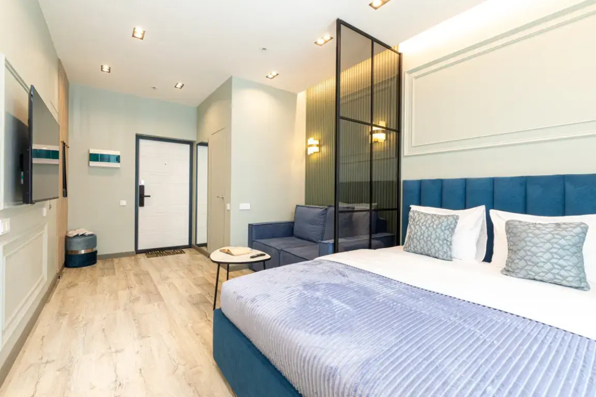 Апартаменты «Голубика, комфорт» в районе ВДНХ «Эстет Апарт»