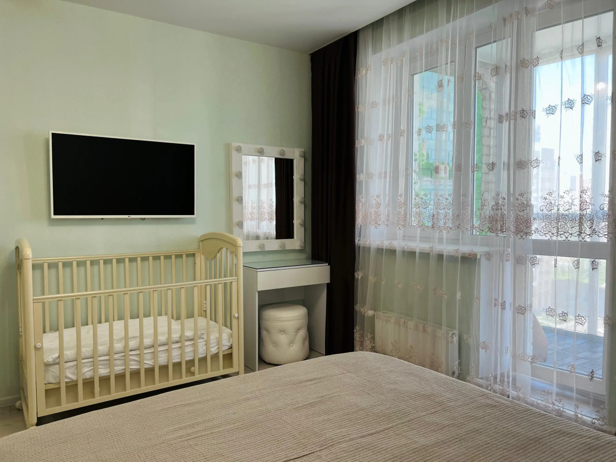 Квартира Уютная студия + спальня в ЖК Ньютон у ЛА Трактор