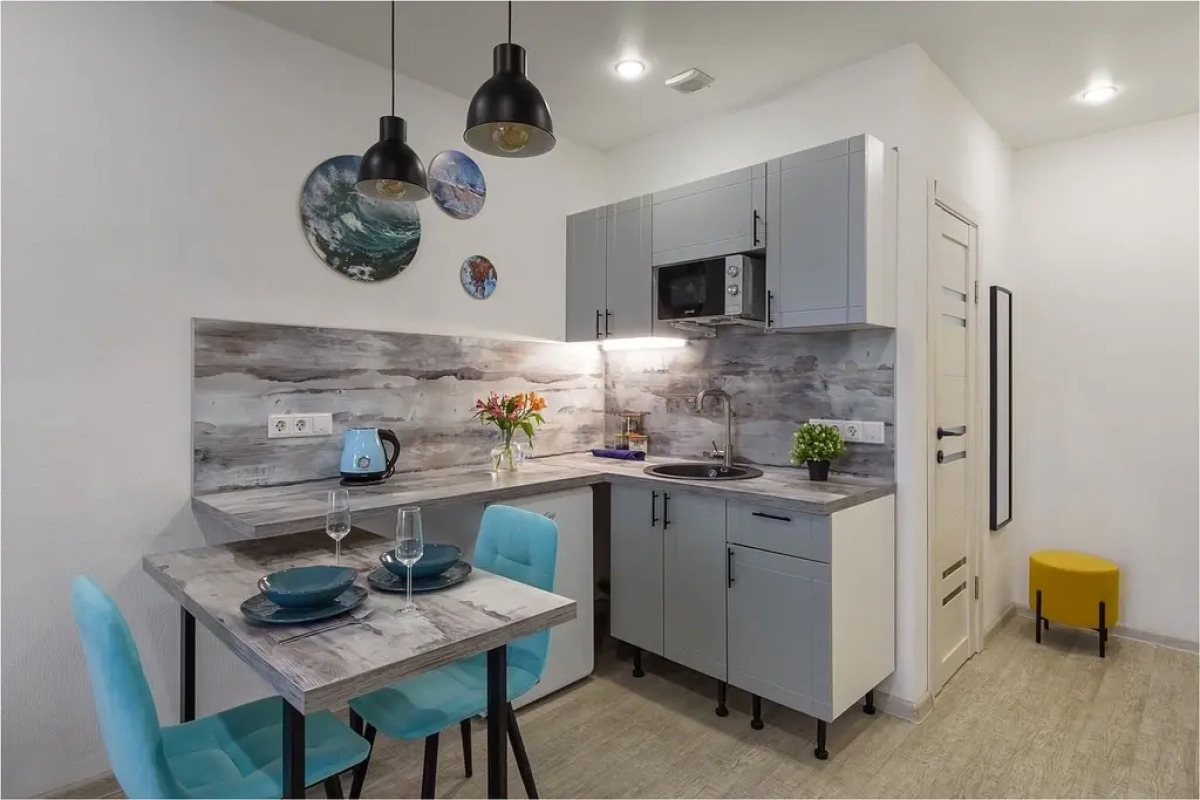 Апартаменты Студия KrasLoft в ЖК Притяжение на двоих