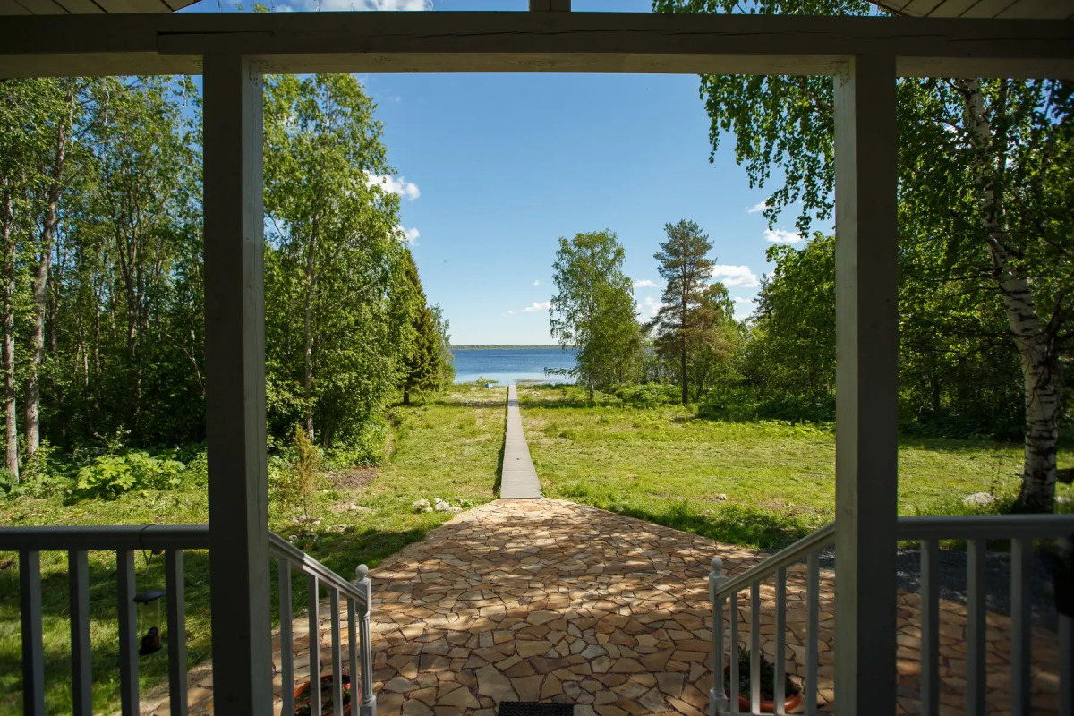 Частный Дом Гостевой Дом в Поселке Нижняя Салма Карелия