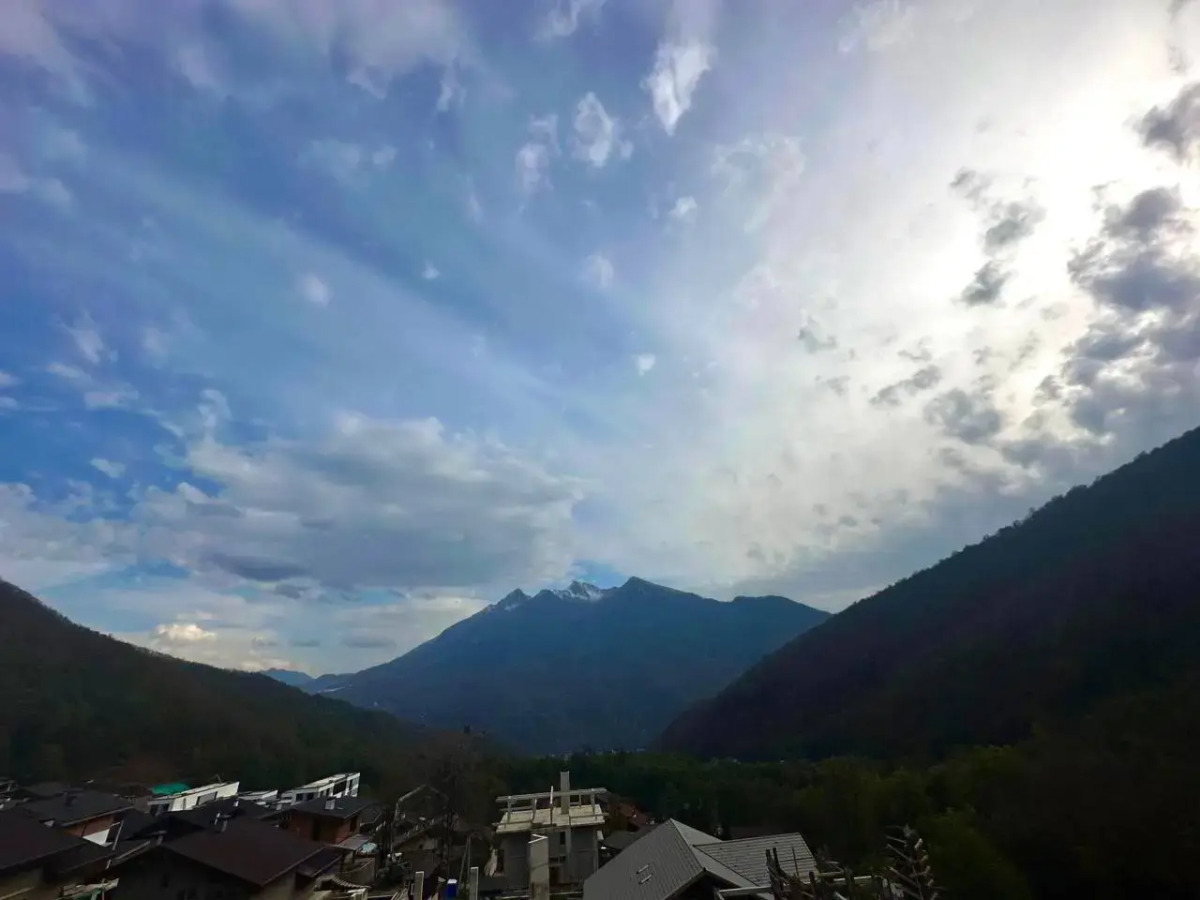 Апартаменты Двухуровневая Студия в горах