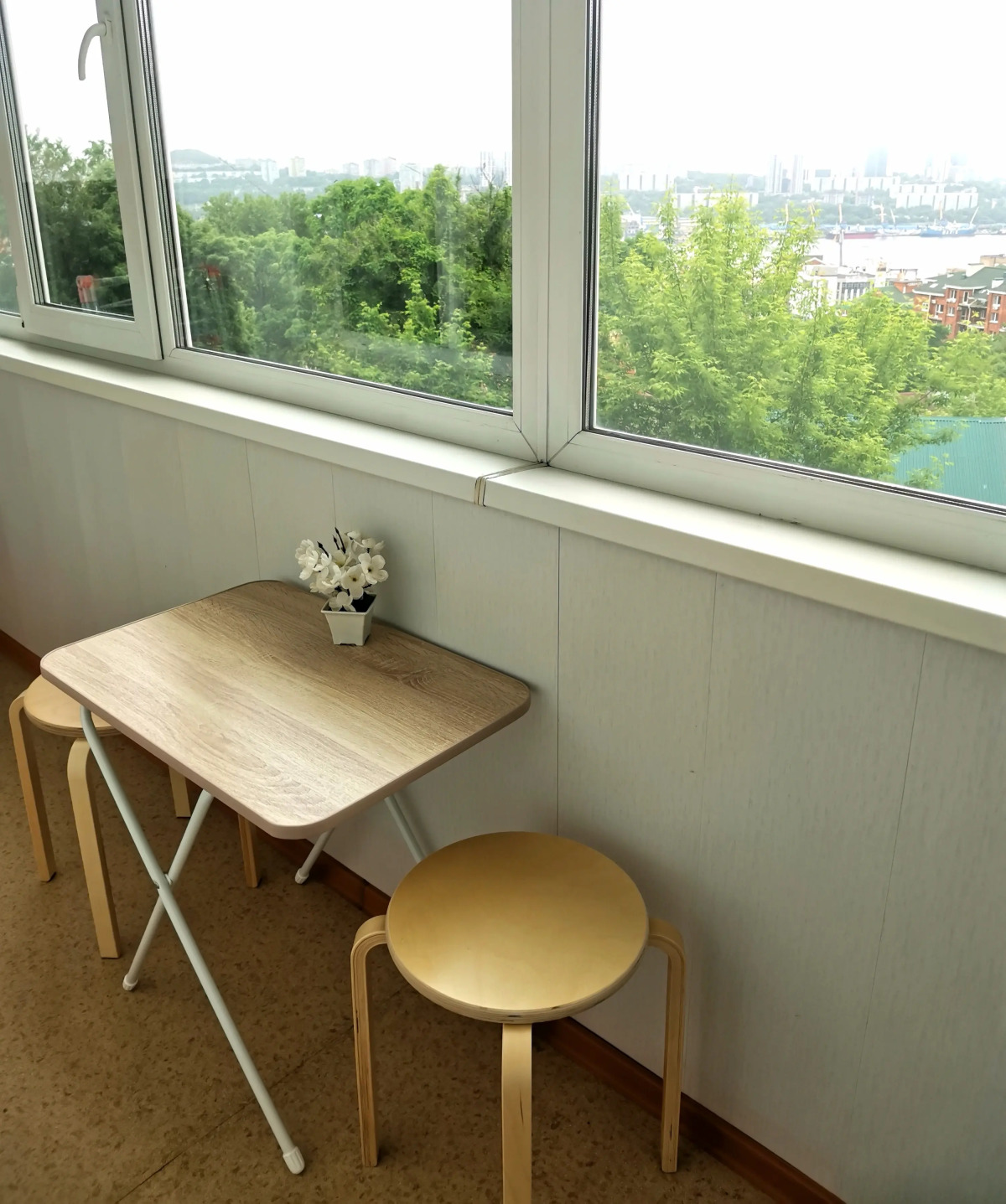 Квартира с видом на Золотой мост возле центра