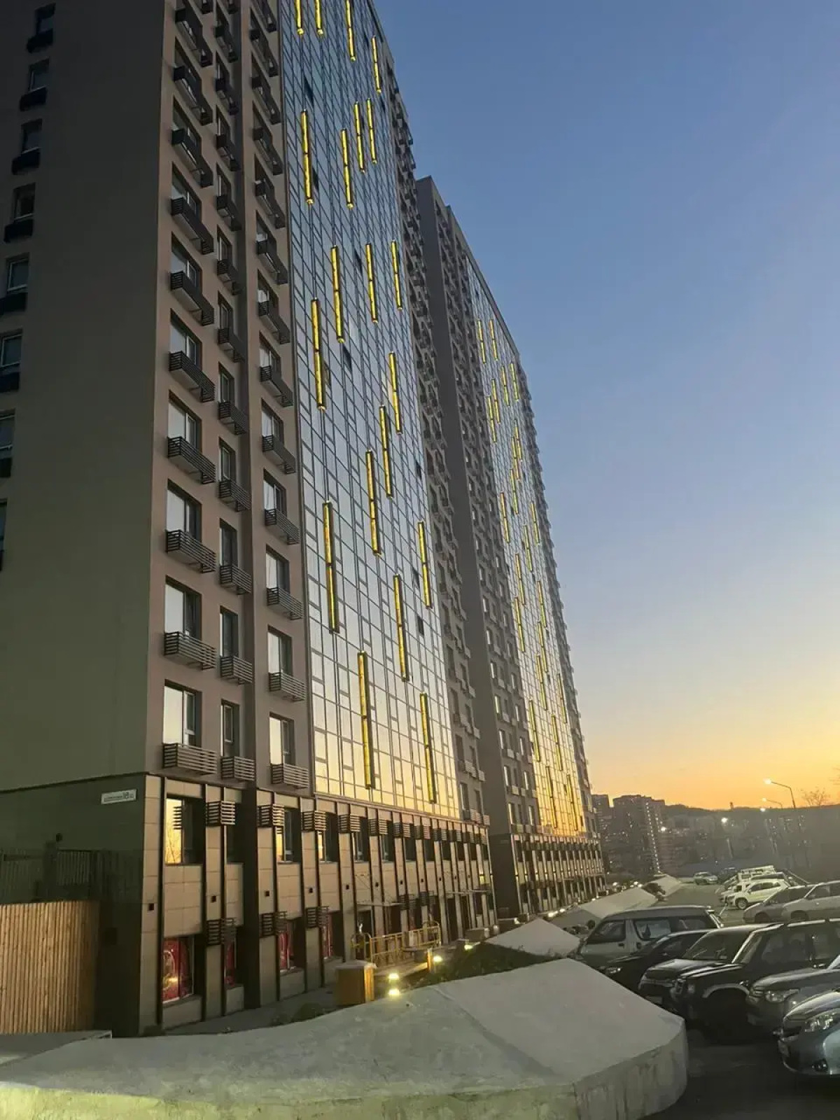 Квартира Студия Друзья с панорамным видом