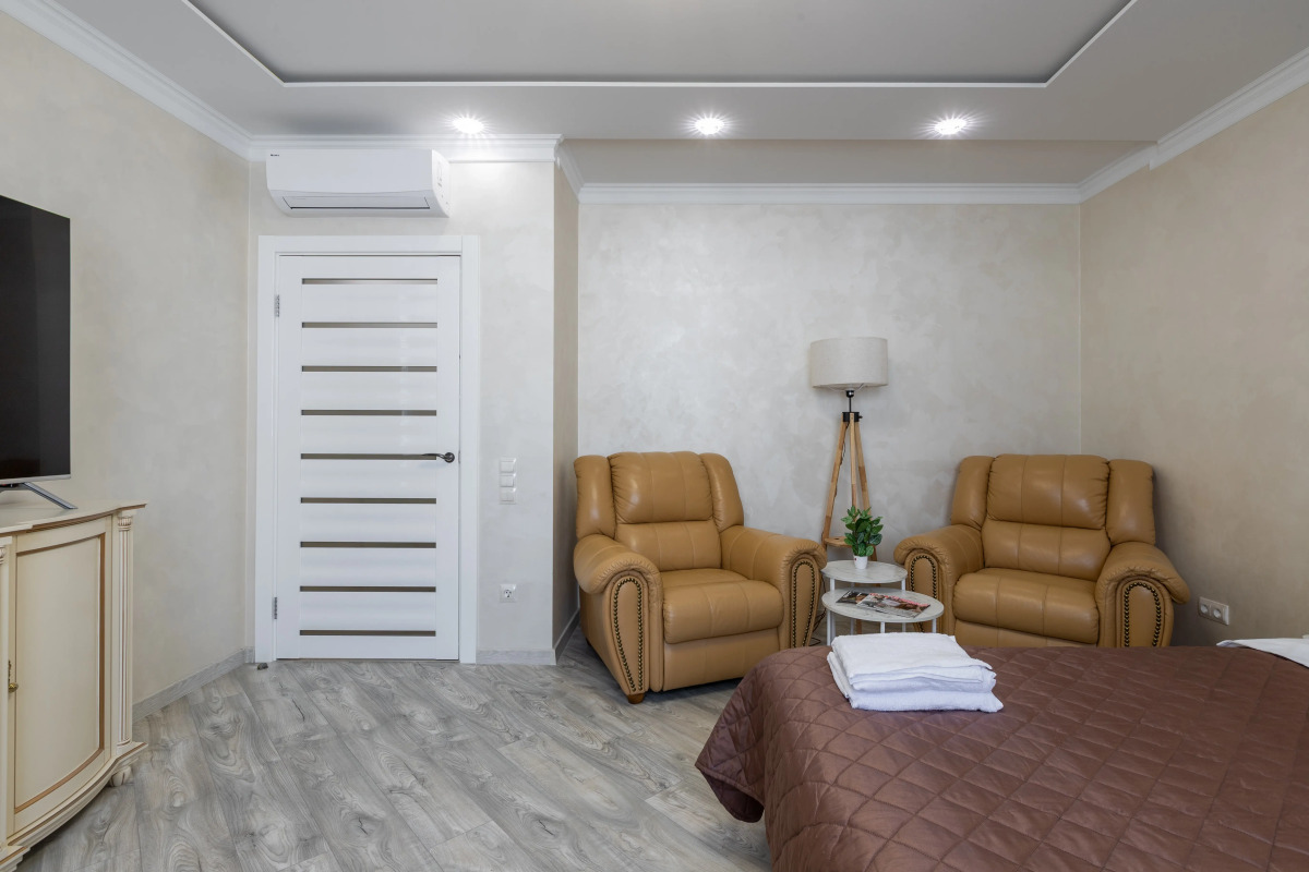 Апартаменты Модерн с просторной кухней