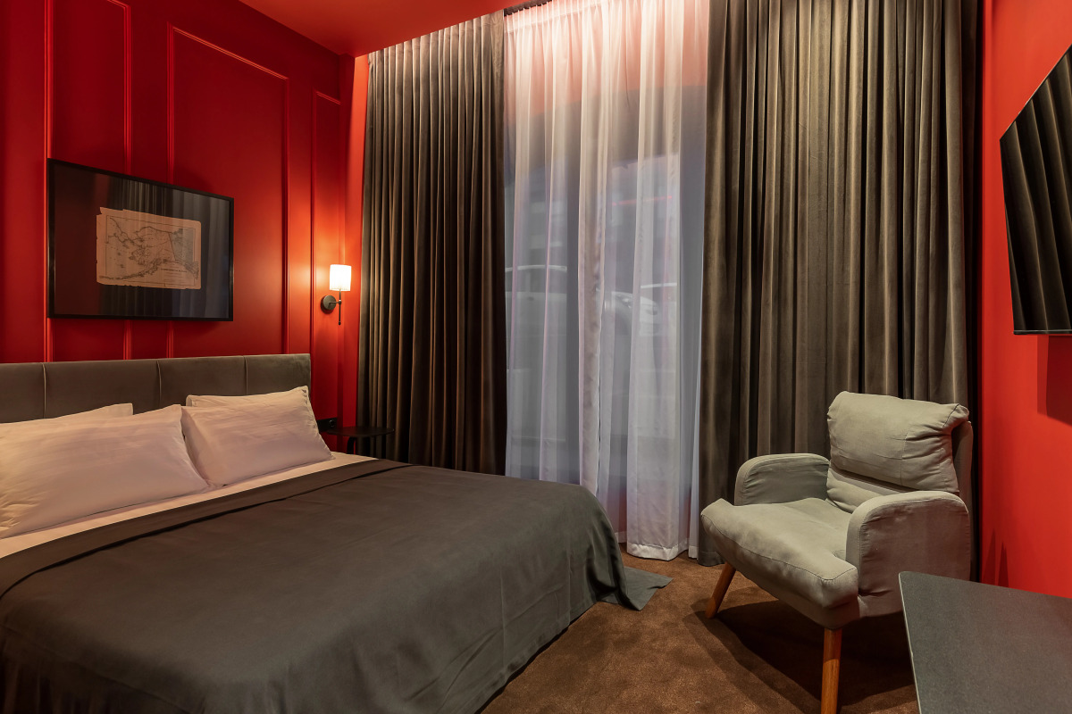 Апартаменты Red room в NikolaevBuilding