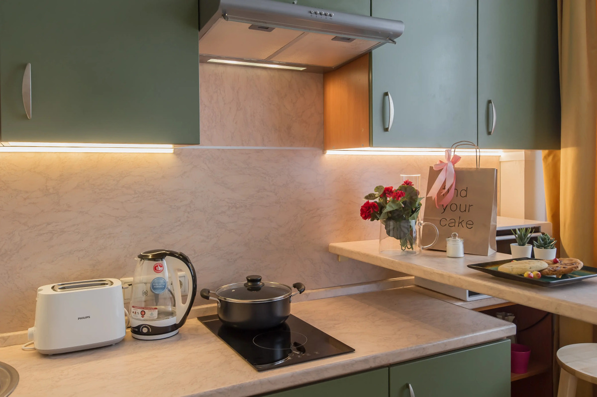 Квартира GM Apartments Стильная Трехкомнатная на Бульварном кольце