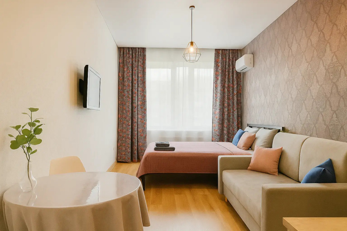 Апартаменты Томный вечер в центре Уфы