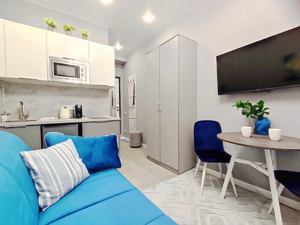 Апартаменты 15 м² 1 кровать