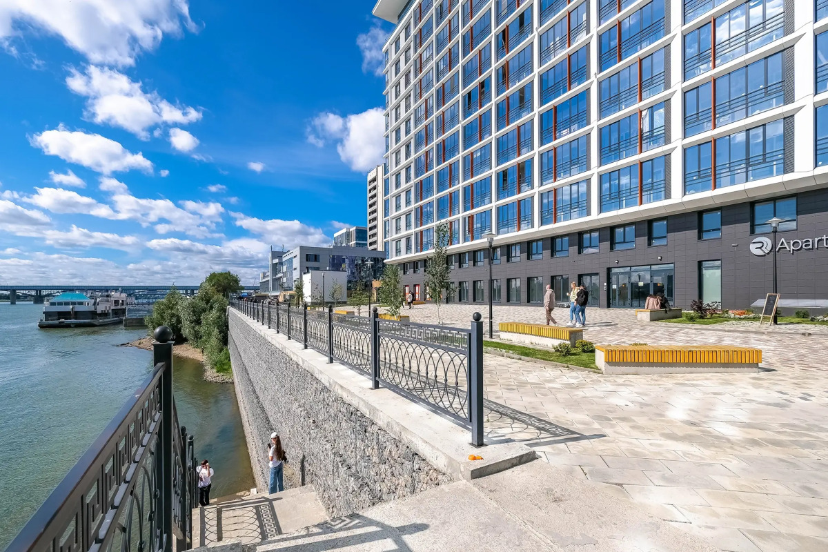 Апартаменты с видом на Обь и Михайловскую набережную