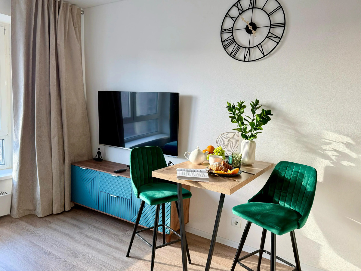 Квартира Шикарная Студия Рядом с Метро Братиславская