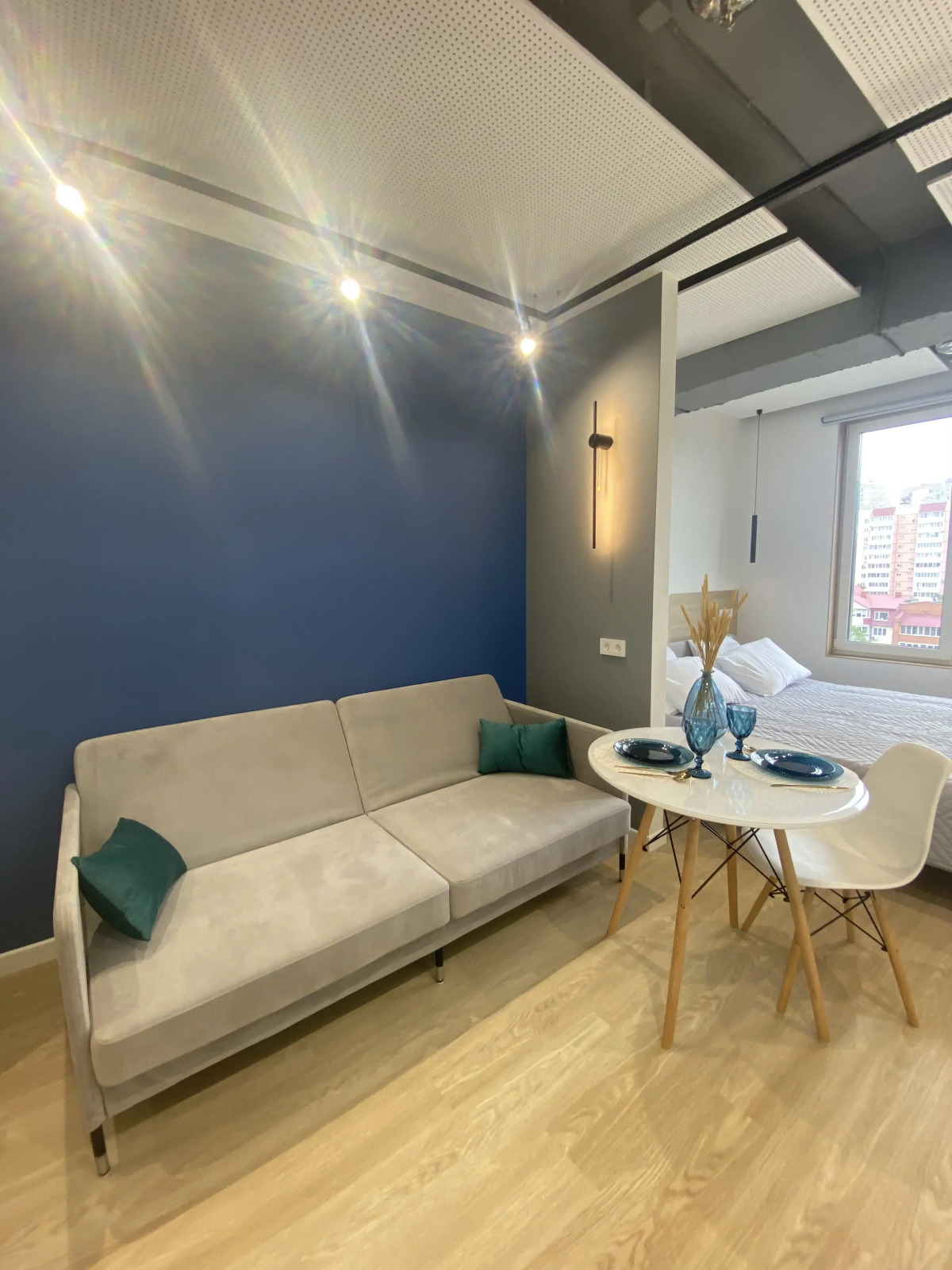 Уютная студия в Aura, Море