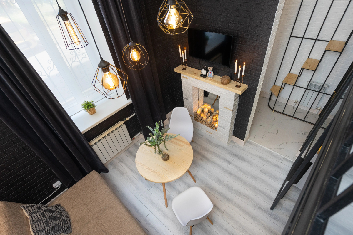 Квартира с Сауной, Камином и Кондиционером Лофт Центр Кремль Казань