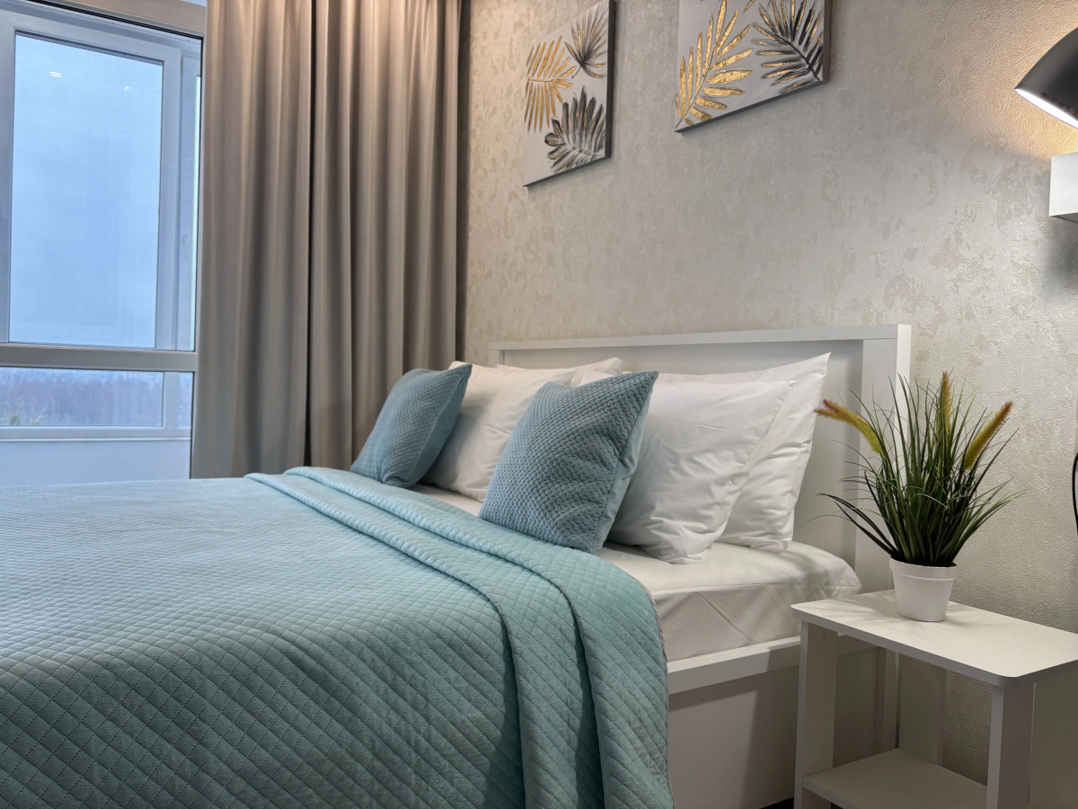 Квартира 2-комнатная 70 м² с видом на озеро