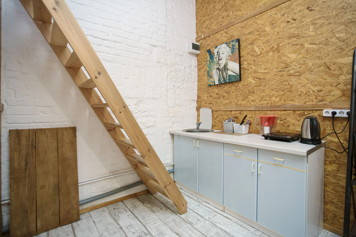 Квартира УK АТМОCФЕPА  Эклектика  Студия с дизaйнеpским ремонтом в Историчecком Цeнтре Яpоcлавля