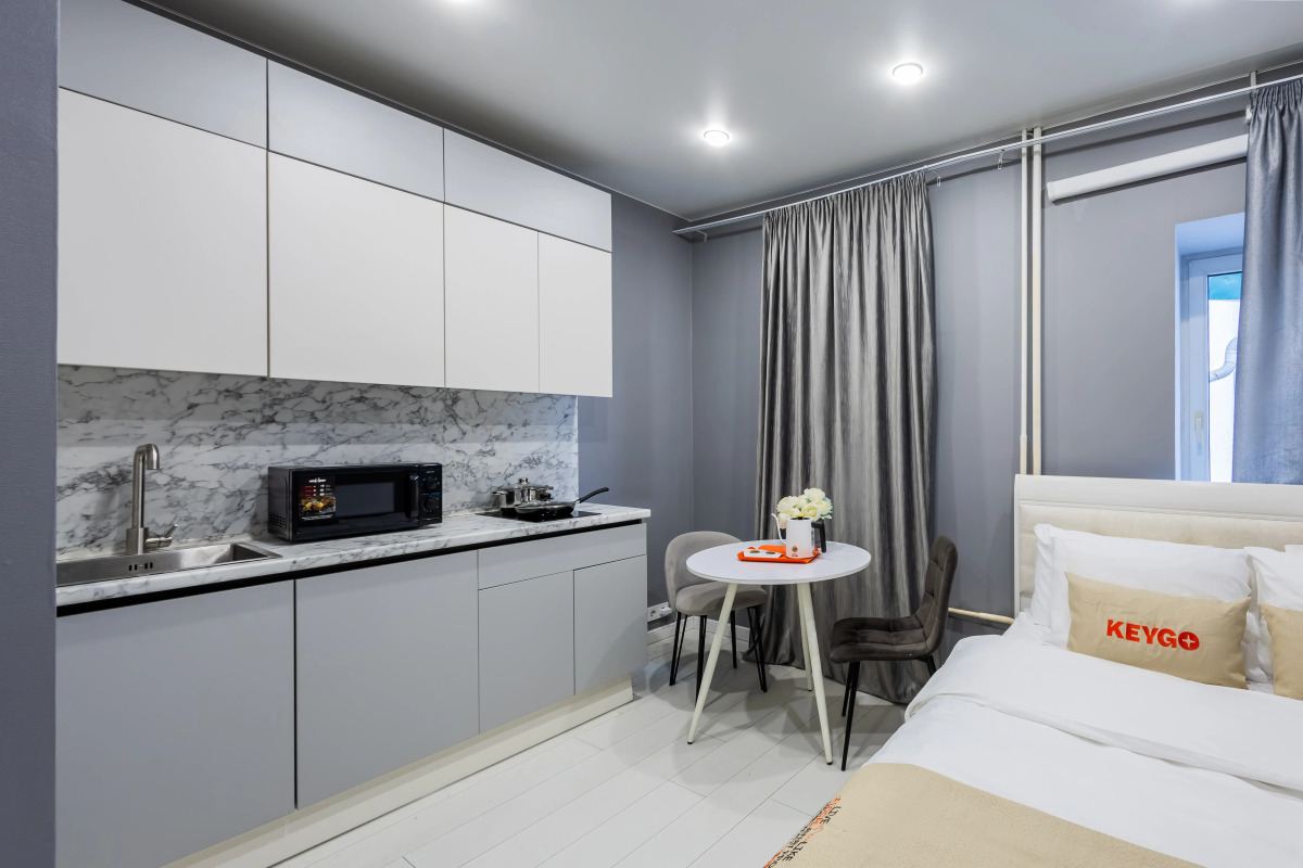 Апартаменты Студия KeyGo #1052 рядом с Метро Электрозаводская