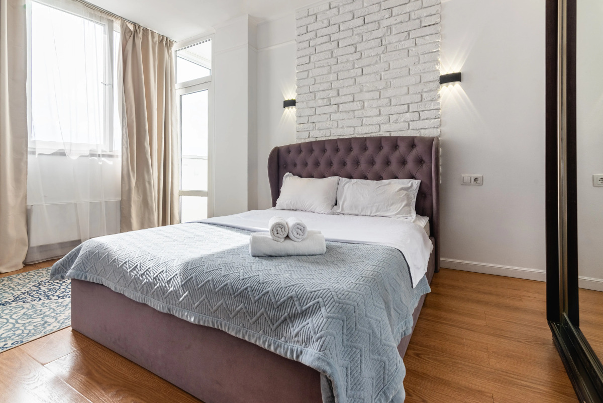 Апартаменты светлые в стиле софт-минимализм