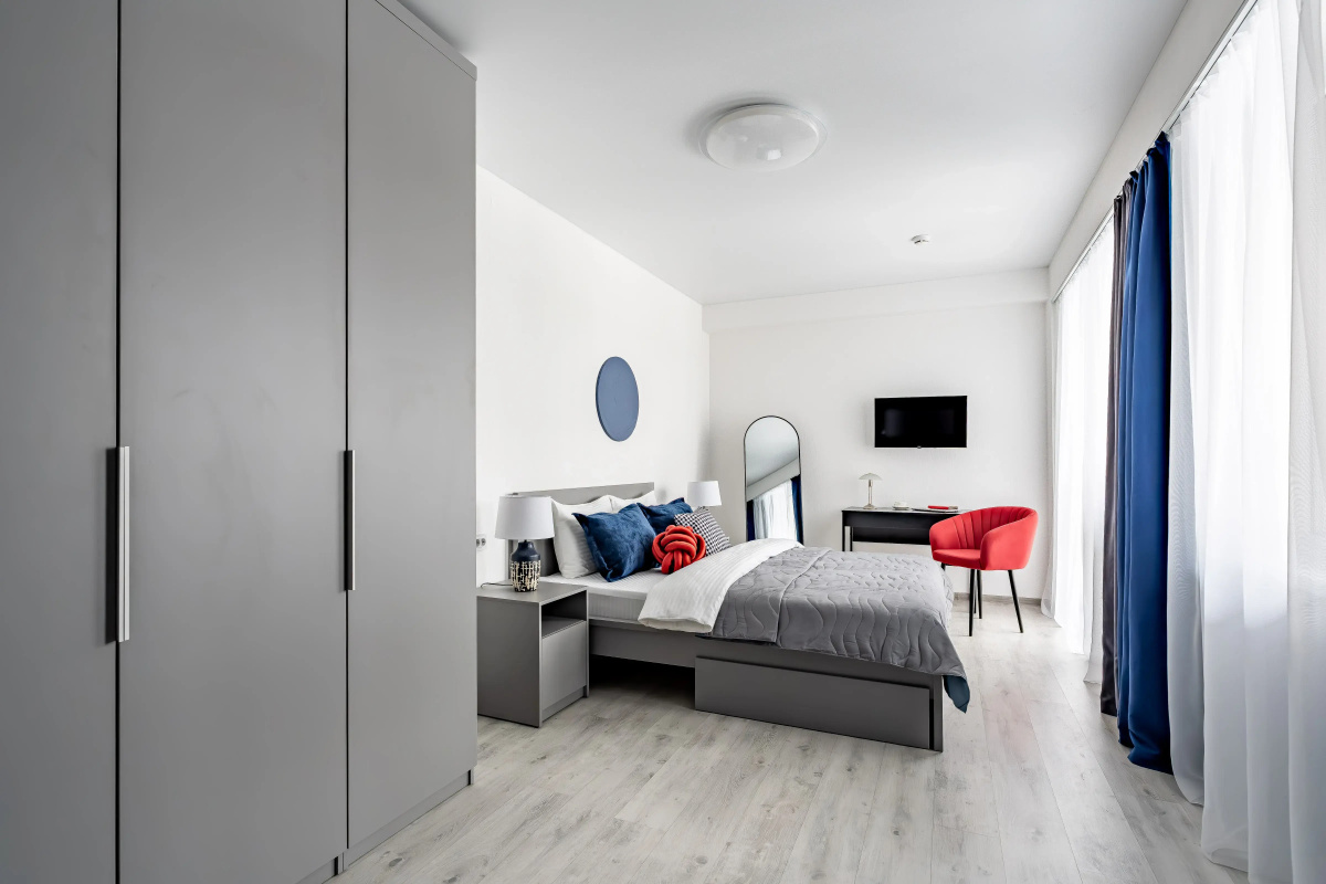 Квартира Granat на Васильевском острове Satin home