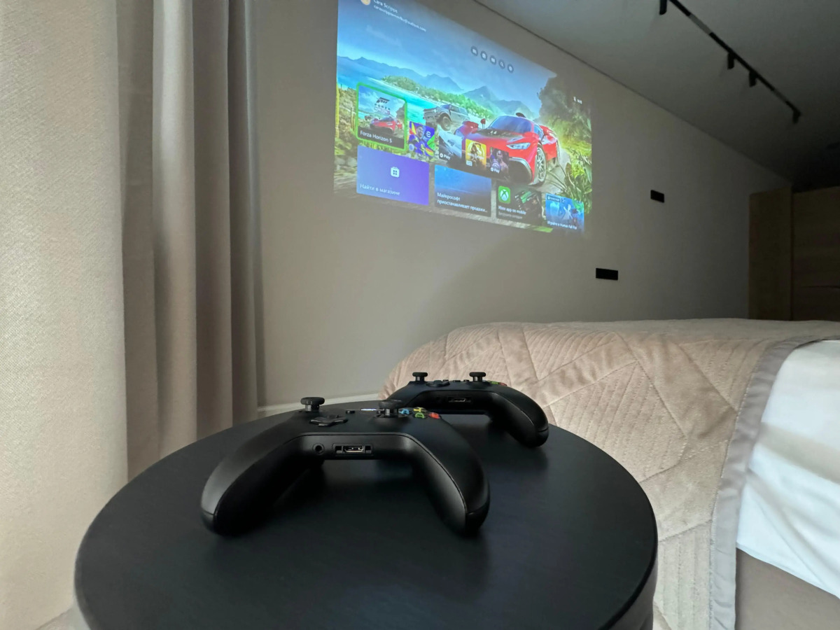 Апартаменты Авторские с видом на реку в наличии проектор и PS4