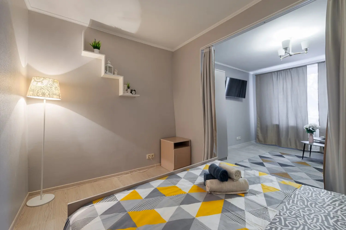 Апартаменты HappyFlats уютные однокомнатные