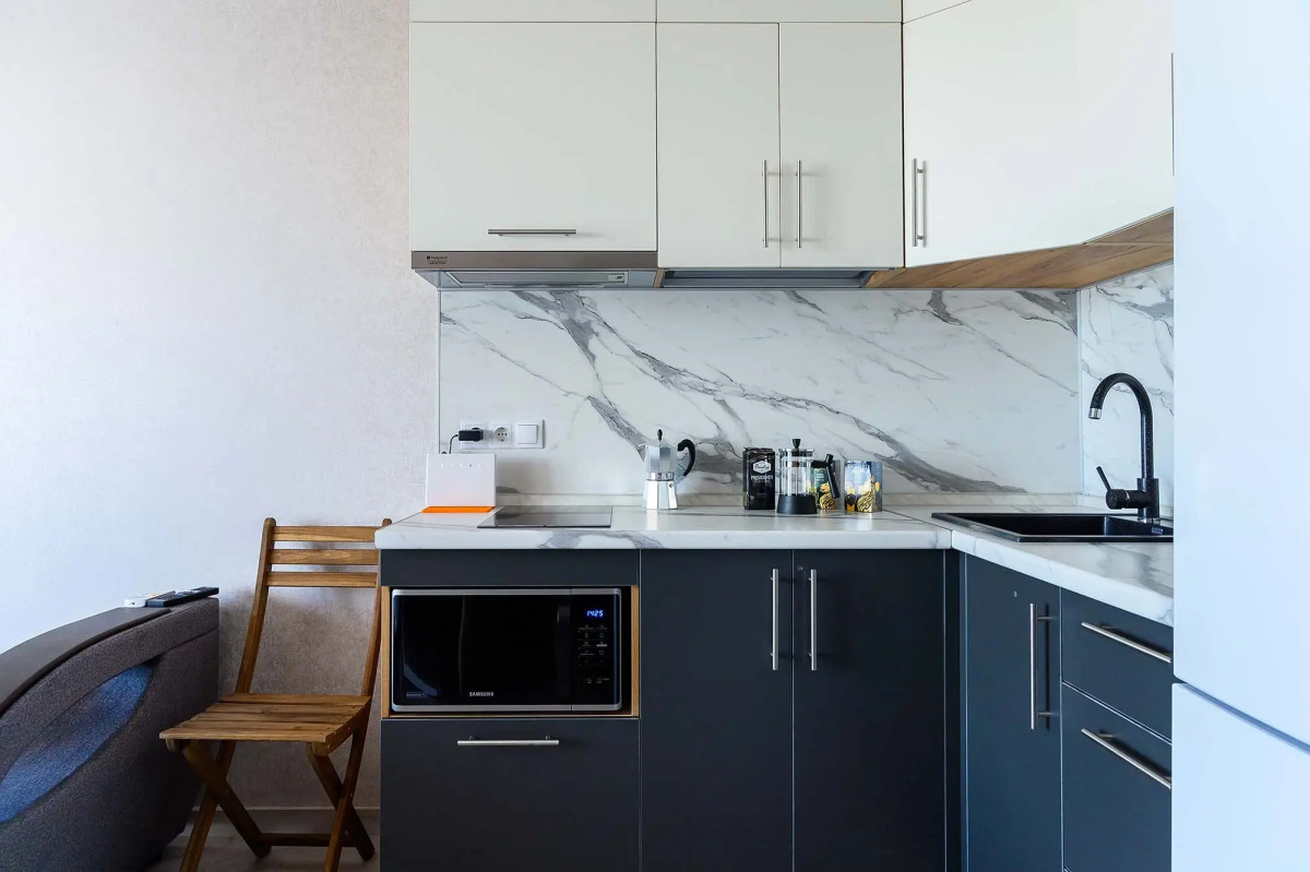 Апартаменты в центре Сочи для 3 гостей ЖК Сокол с видом на море