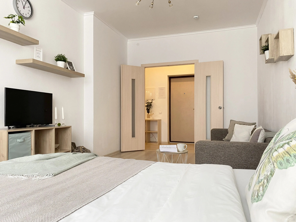 Квартира Солнечная с Видом на Парк