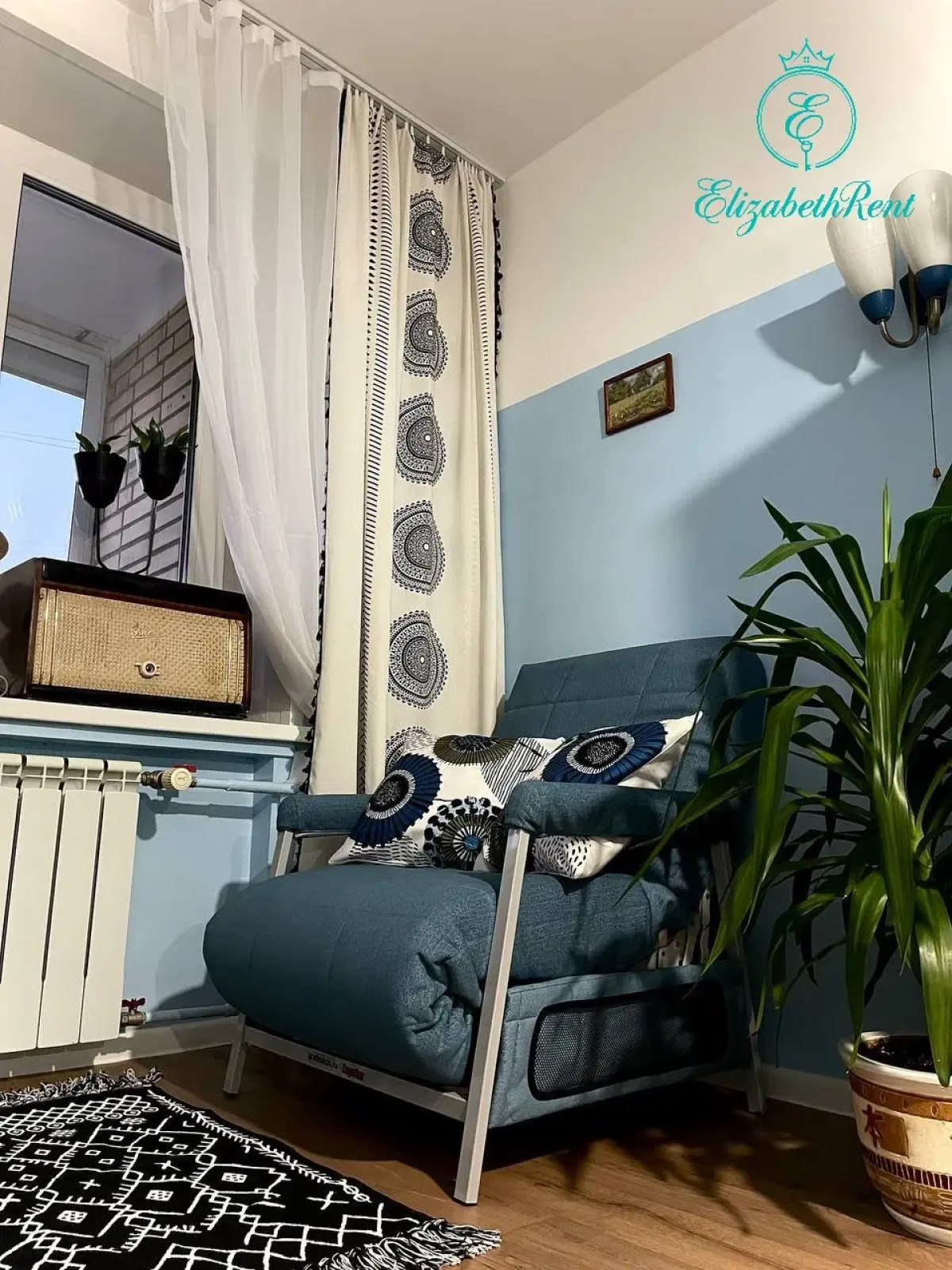 Квартира 1-комнатная ретро-винтаж квартира в центре Москвы