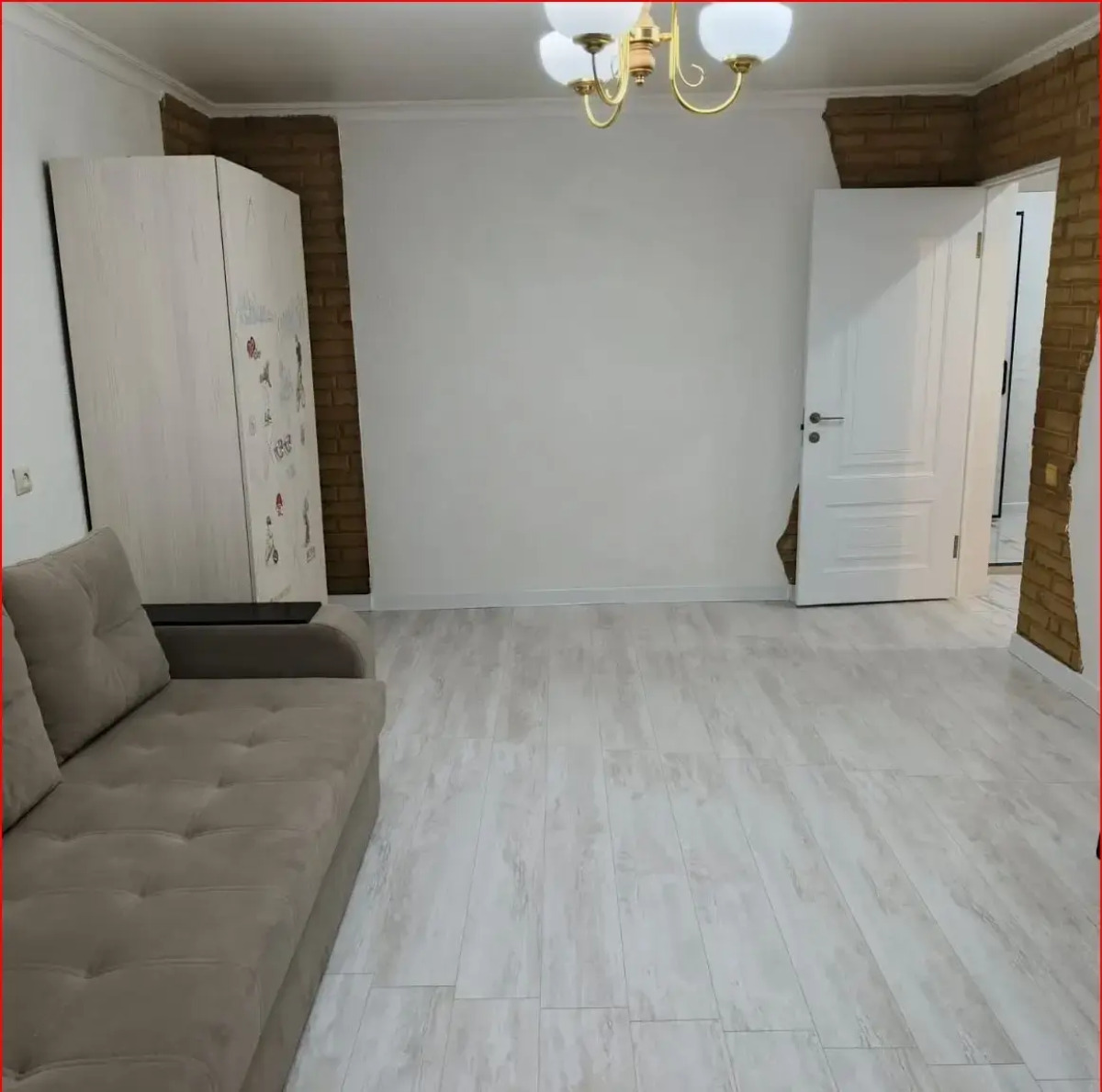 Квартира однокомнатная светлая в пешей доступности от моря