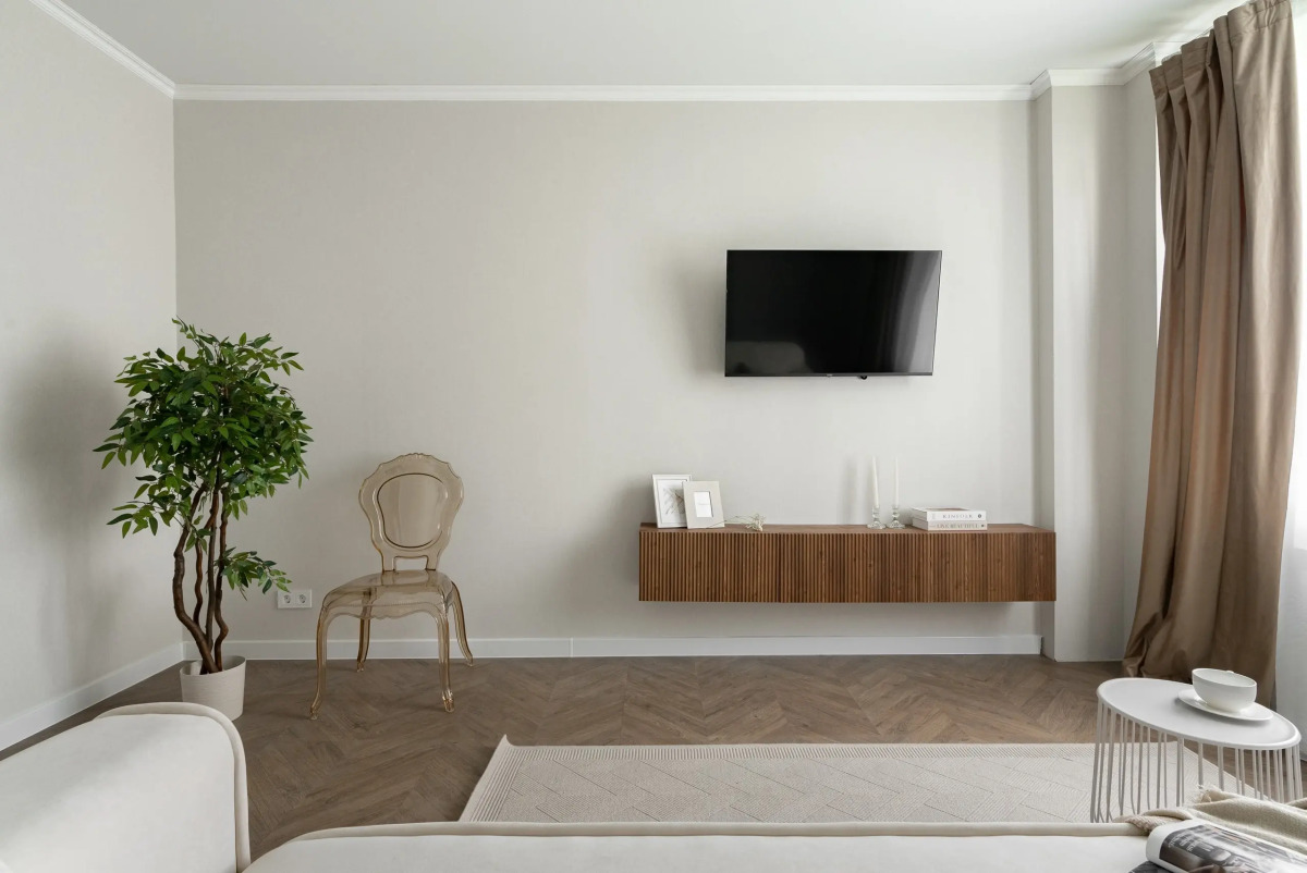 Апартаменты с двумя кондиционерами и стильным ремонтом