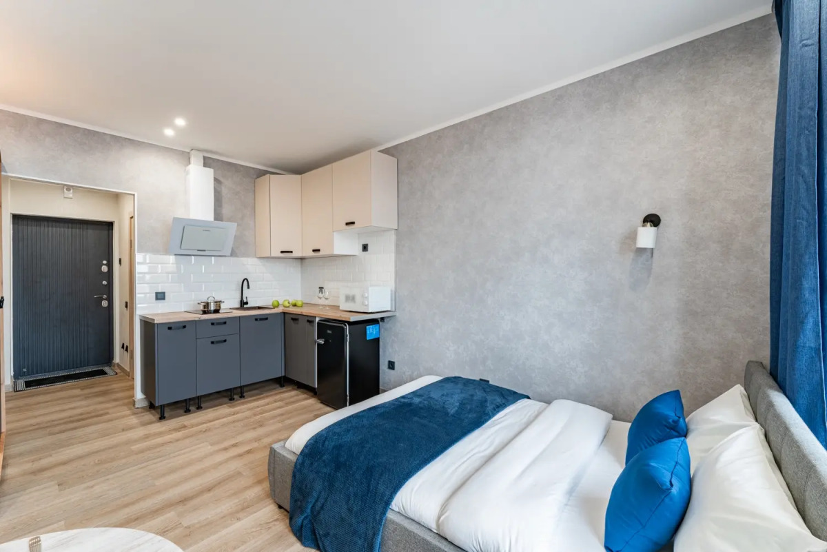 Апартаменты Студия на 23 Этаже с Видом на Москву