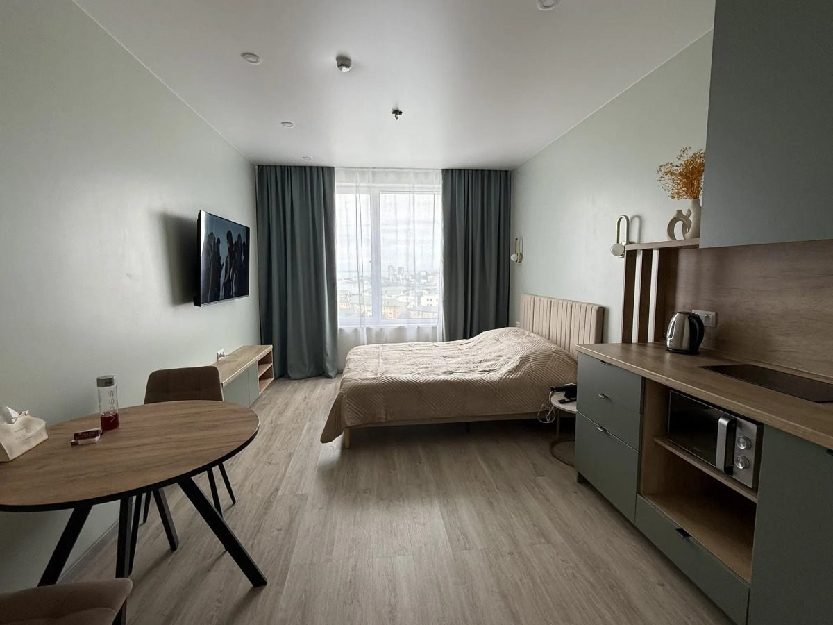 Апартаменты Уютная студия в ЖК AURA с видом на море