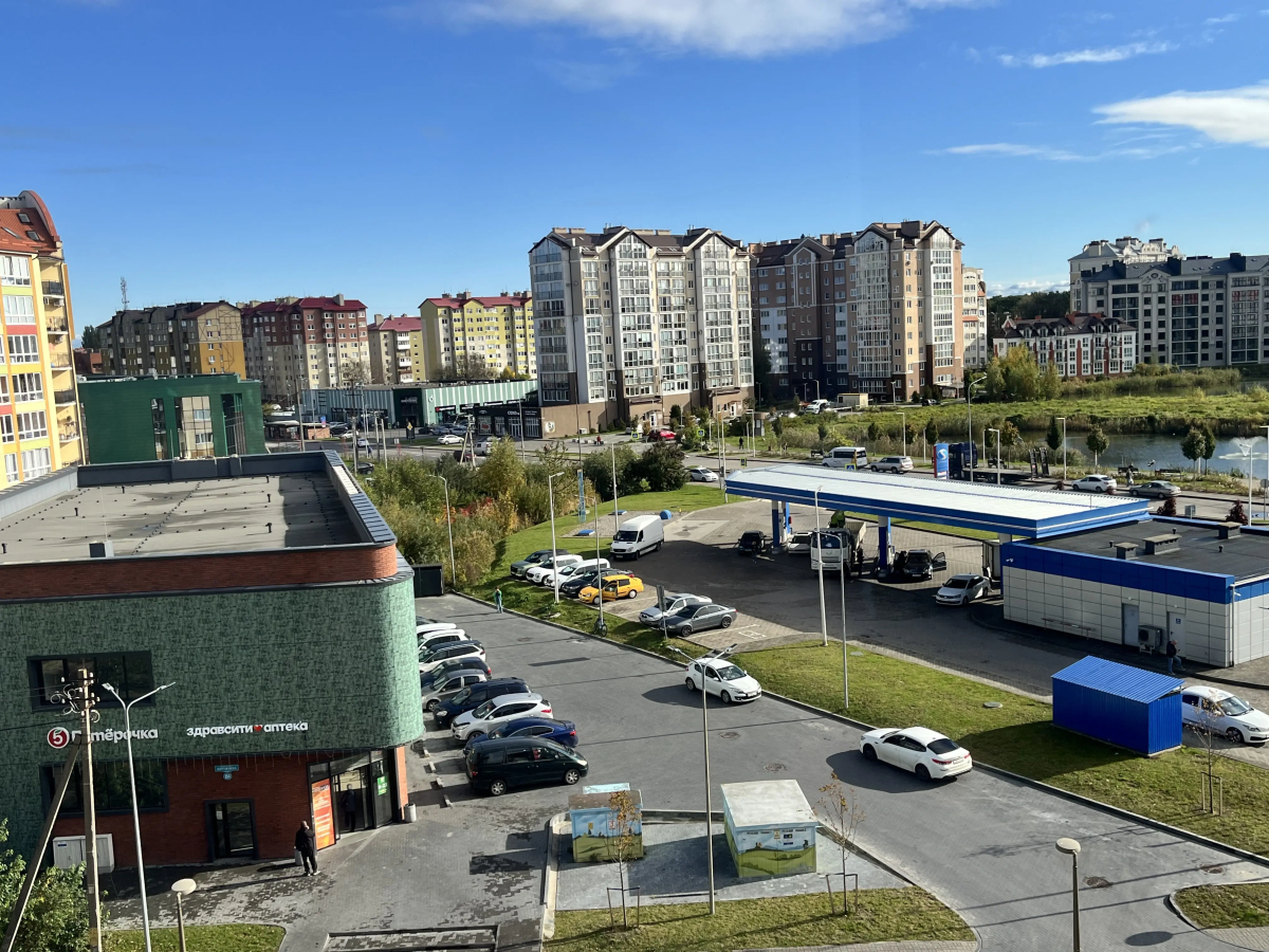 Квартира с Видом на Озеро в Центре Зеленоградска