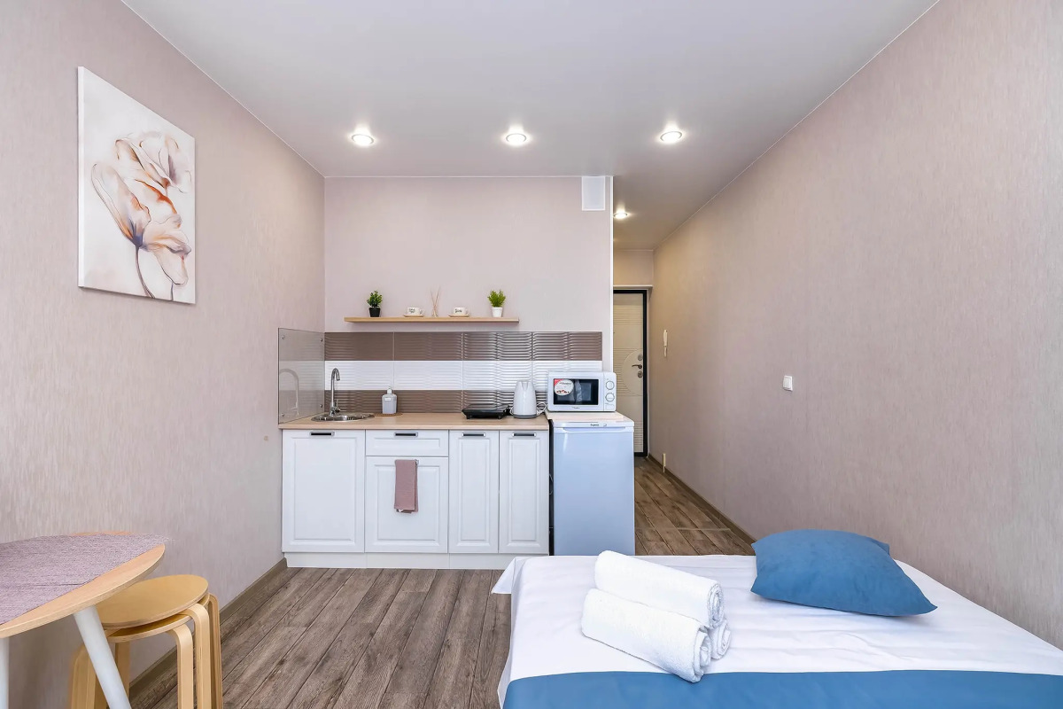 Квартира Уютная Студия Вблизи Аэропорта