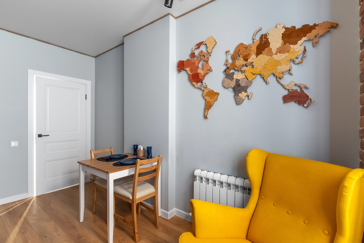 Квартира AURA на 6 этаже в стиле лофт