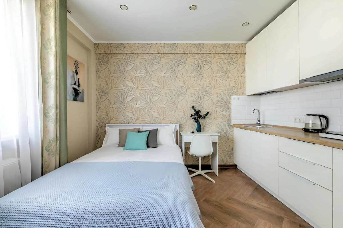 Квартира Уютная студия в центре Казани Green City