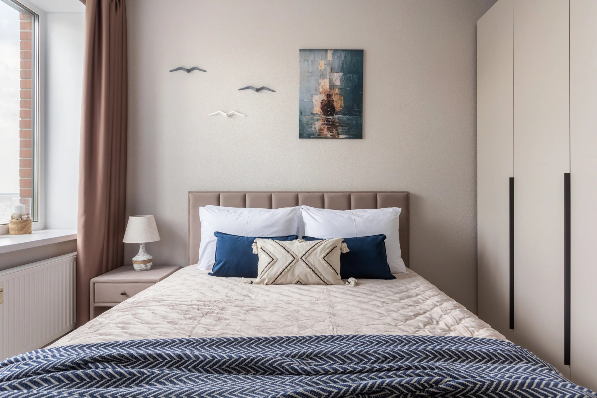 Апартаменты Prudius Apart в Кронштадте с видом на залив