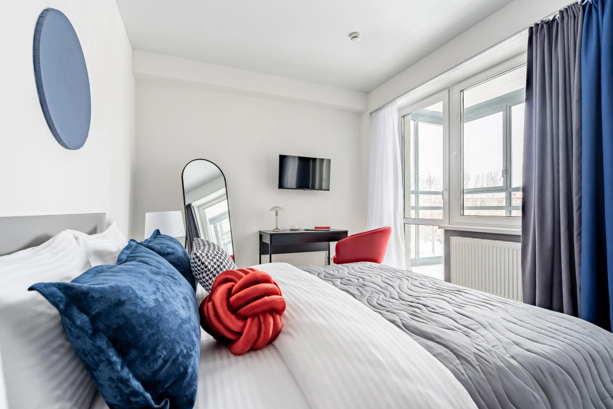 Квартира Granat на Васильевском острове Satin home